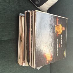 Lot Of 50 Plus Record Albums 