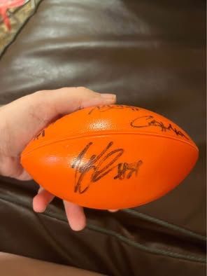 2010 Clemson spring Game signed Ball