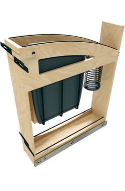 Rev-A-Shelf Knife Pullout Organizer with Soft-Close for 9" Base Cabinets