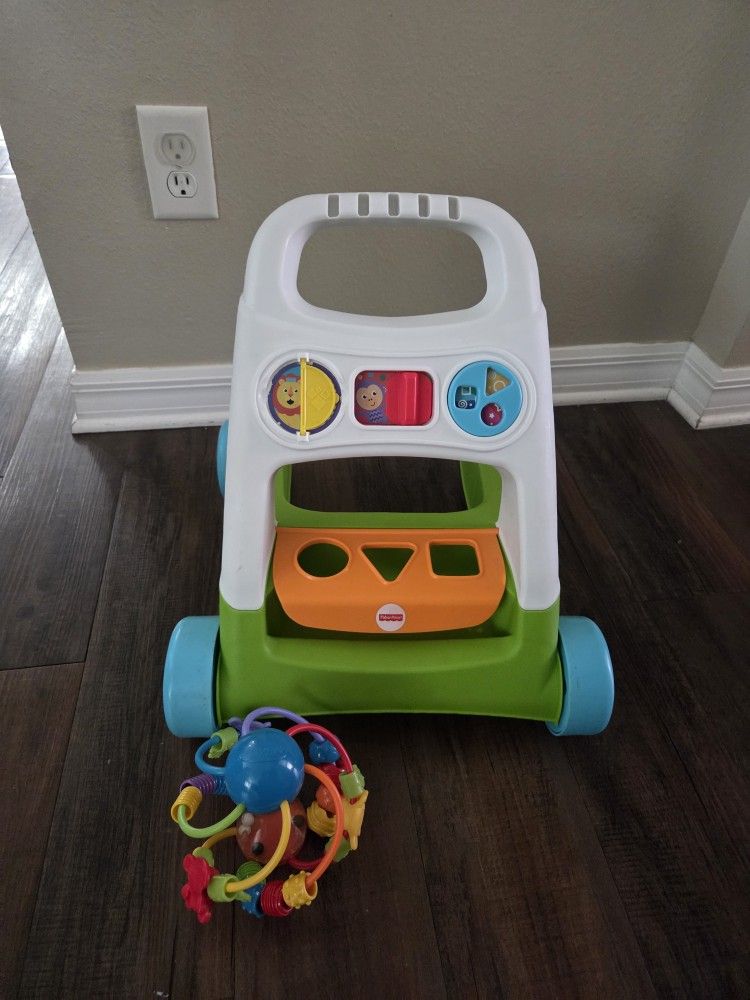 Activity Walker With Toys For Baby 