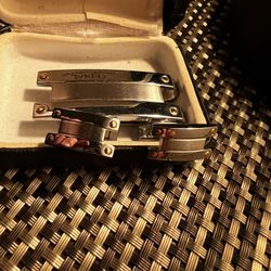 Money Clip And Matching Cuff links 