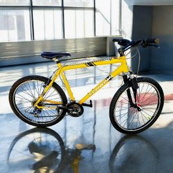2001 Schwinn Moab 3 Aluminum Mountain Bike – 19” Frame – Yellow