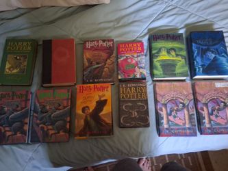 12 Harry Potter Hardback Books