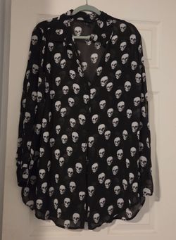 Skull Blouse