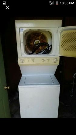 Washer and dryer