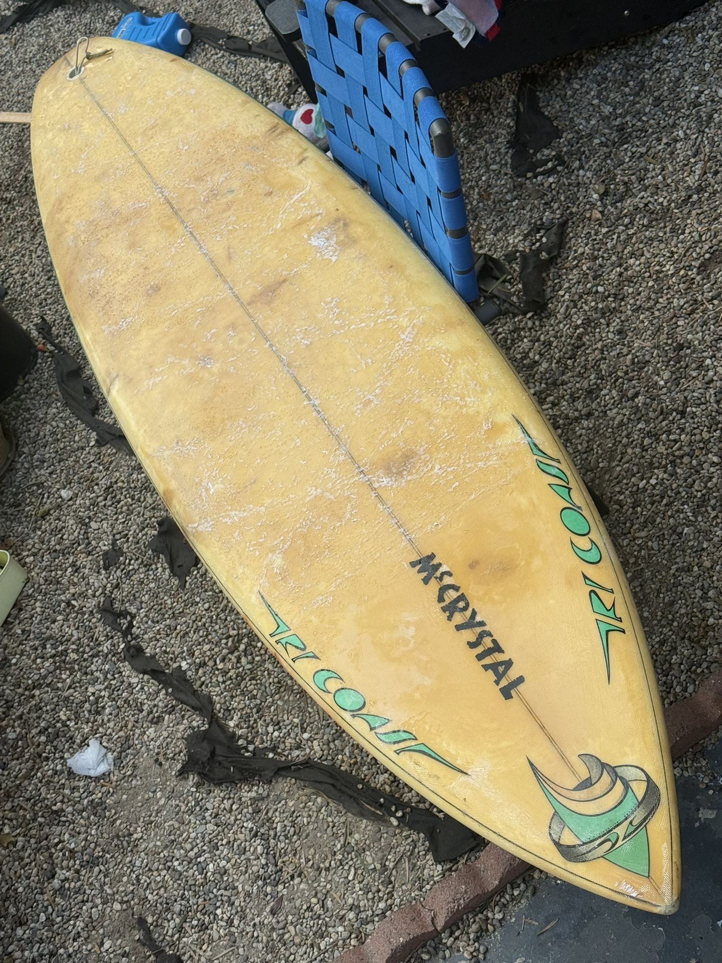 6’6 McCrystal Hard Top Surfboard