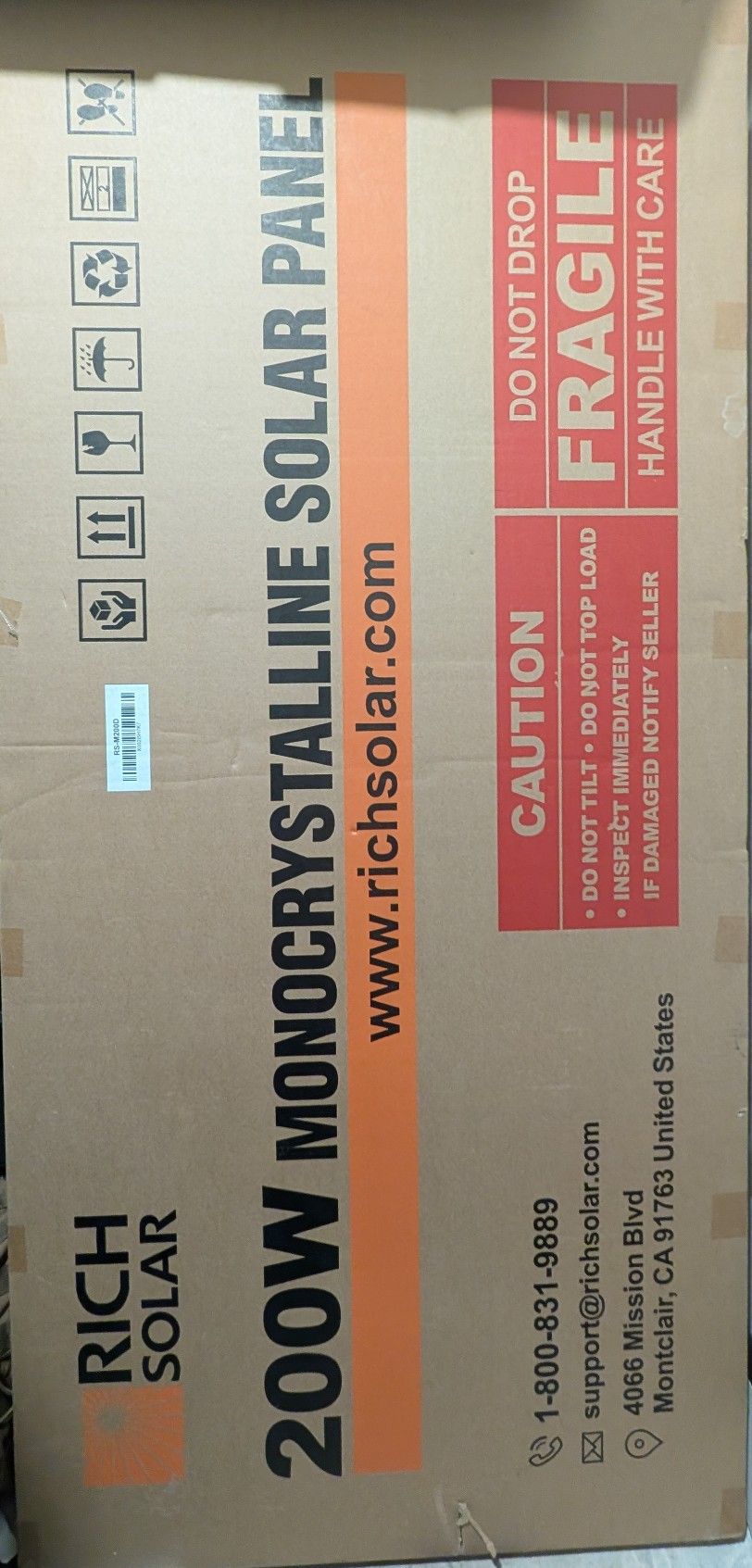 Solar Panel 200W (Quantity -3)