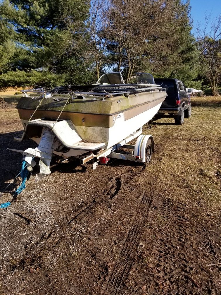 Ez load boat trailer comes with free boat