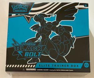 2025 Pokemon Scarlet & Violet Black Bolt Elite Trainer Box