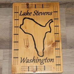 Lake Stevens Cribbage Board