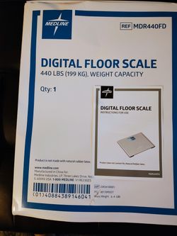 BRAND NEW MEDLINE DIGITAL FLOOR SCALE 