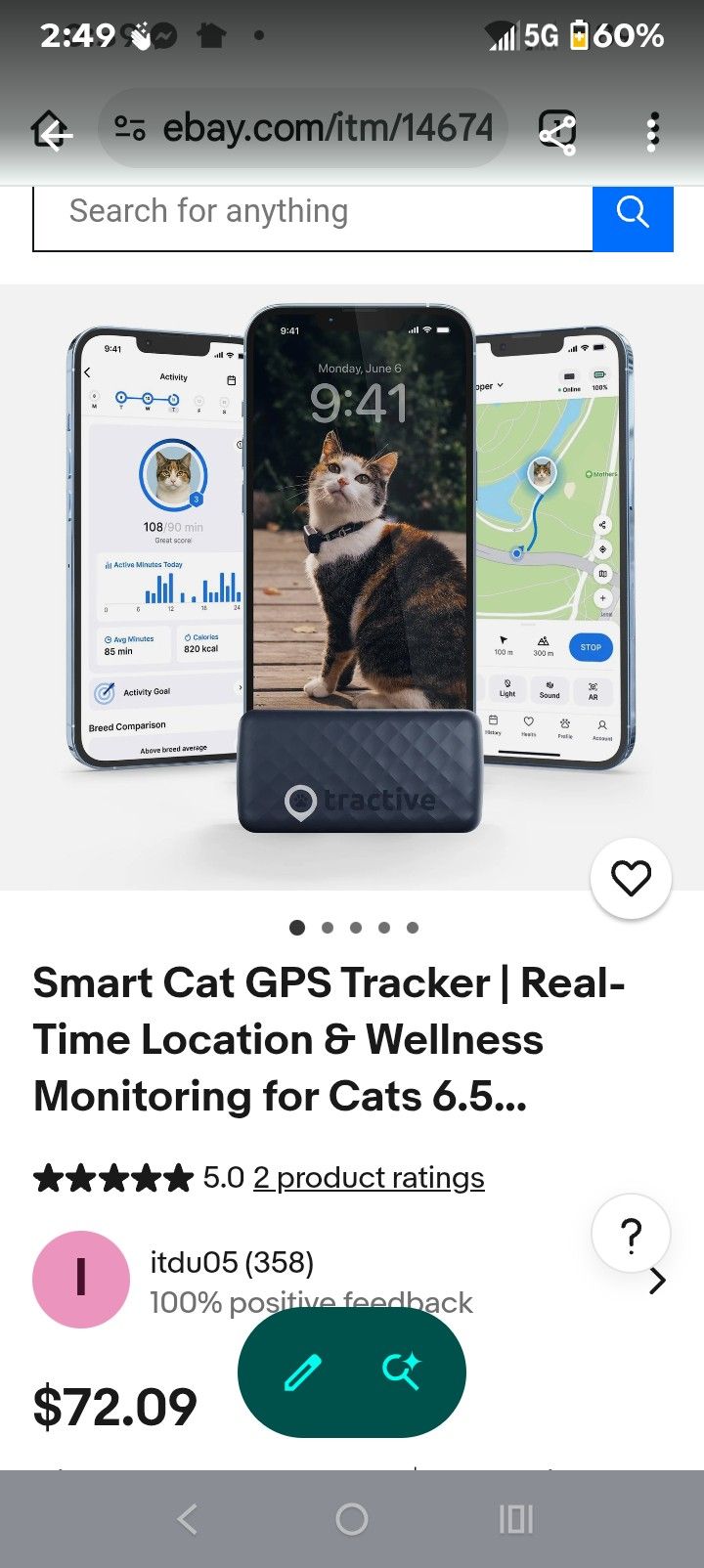 BRAND NEW GPS/HEALTH & WELLNESS MONITORING