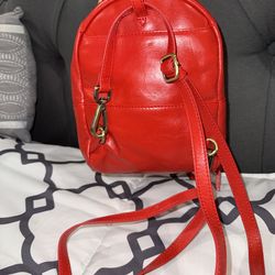 Red Hobo back pack