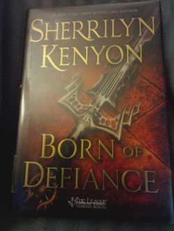 Born of Defiance by Sherrilyn Kenyon Hardcover Book
