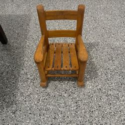 Kids Wooden Rocking Chair 10$