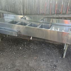 3 And 4 Compartment Sink 