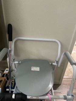 Commode and shower chair