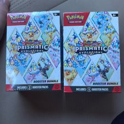 Pokemon Prismatic Evolutions Booster Bundle