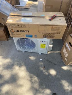 Albott 12,000 BTU Mini Split Air Conditioner and Heater SEER2 18, 115V Inverter Energy-Efficient AC with Self-Cleaning, Remote and APP Control, Easy I