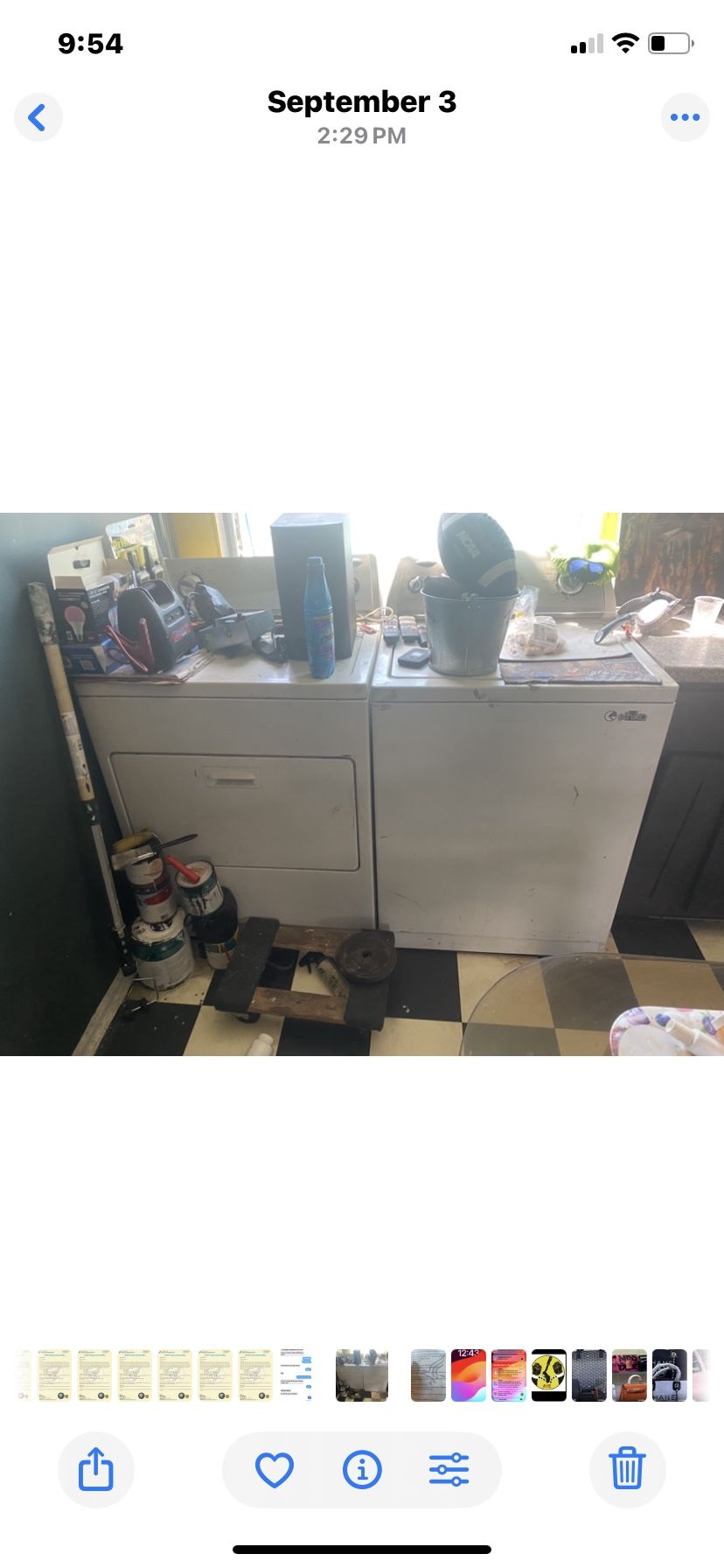 Washer And Dryer