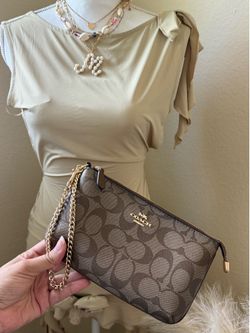 Coach wristlet bag