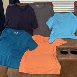 Men’s Arizona / Xersion Shirts - Size Large ($15.00 Each)