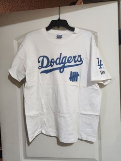 UNDEFEATED x LA Dodgers x New Era Printed White T-shirt Size Large