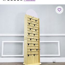 Rotating Wood Display 