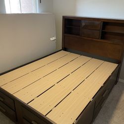 Captain Style Queen Bed