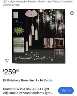 LED Lights 4 Pendant