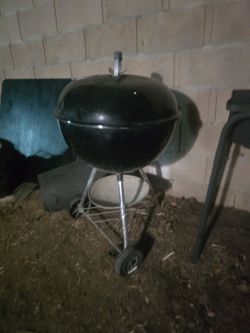 Weber charcoal grill