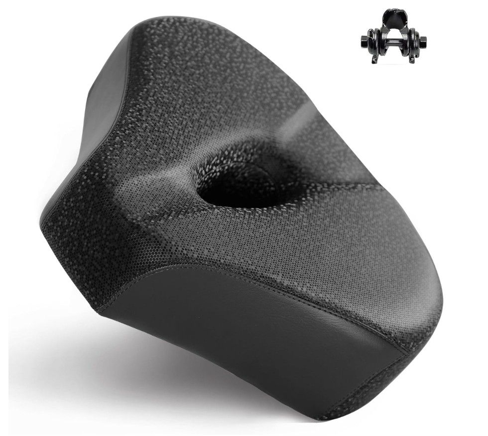 Himiway Oversized Bike Seat for Women Men, Extra Soft Wide Bike Seat Cushion, Breathable Corfortable Bicycle Seat Saddle Compatible with Peloton, Stat