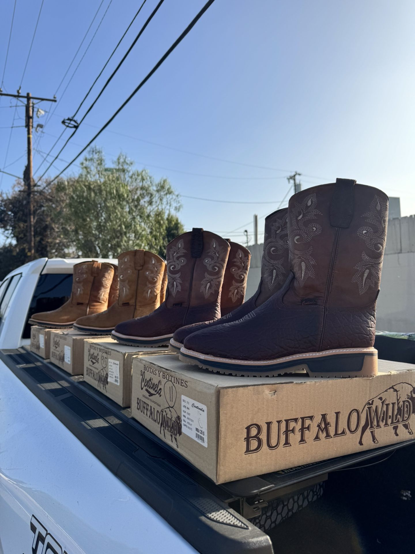 Mens Leather Work Boots