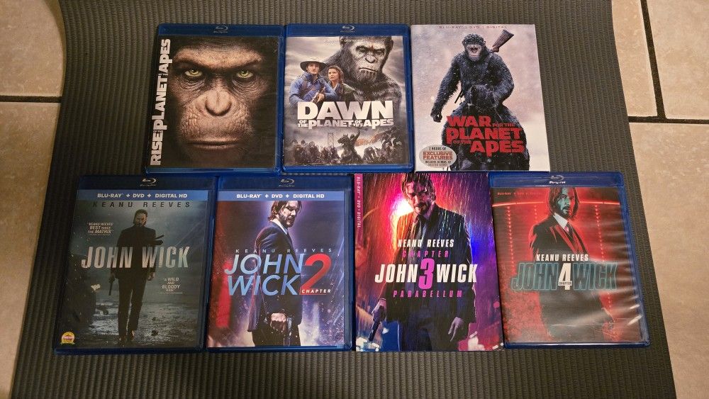 4k And Blu-Ray Movies