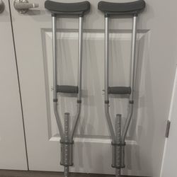 Pair of crutches