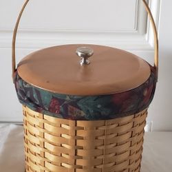 2003 Handmade Longaberger Ice Bucket