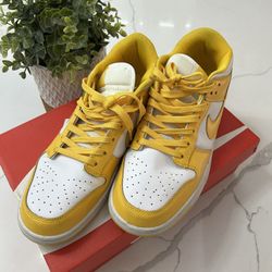 Yellow Nike Dunks