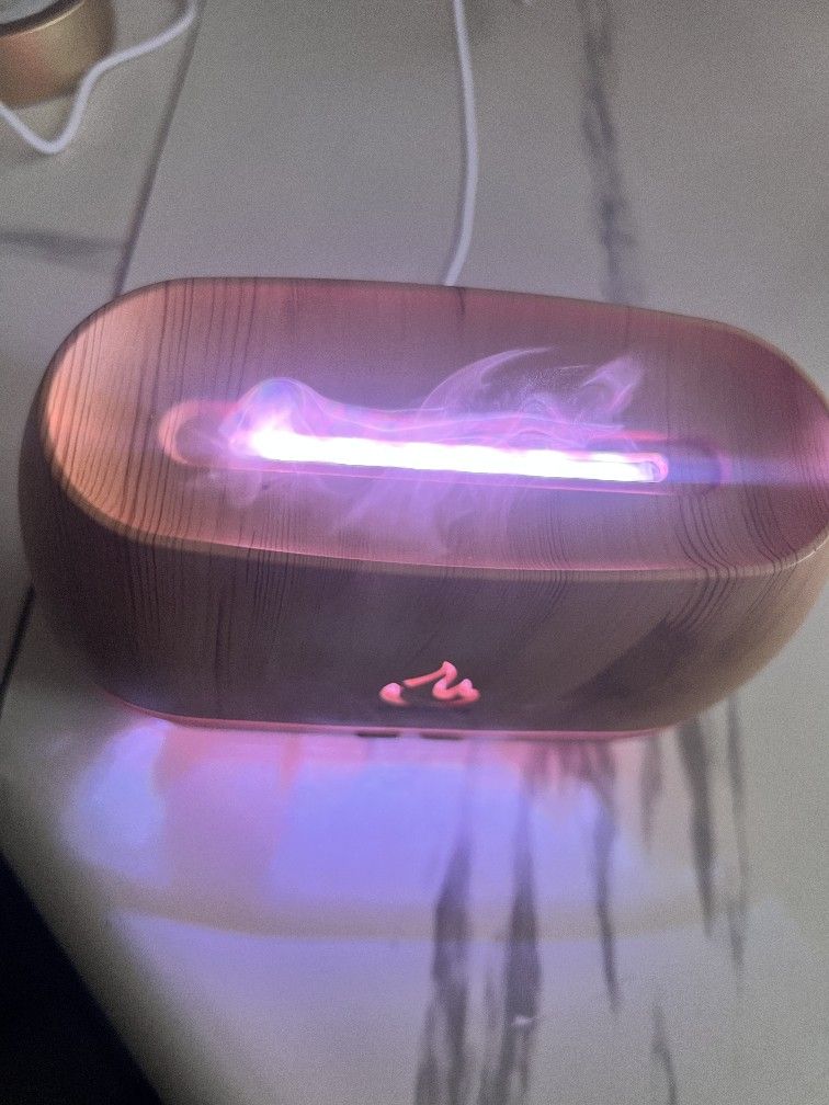 3-in-1 Himalayan Salt Rock Scent Diffuser, Ultrasonic Essential Oil Diffuser 