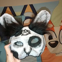 Bunny Rabbit Waterproof Bendable Ears Therian Mask