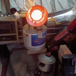 Propane Tank And Heater Head