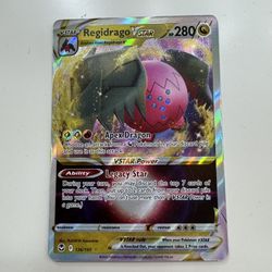 Pokemon TCG Regidrago VSTAR 136/195, Ultra Rare, Silver Tempest