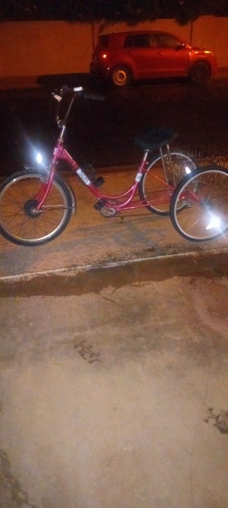 Sun Three Wheel Electric Bicycle