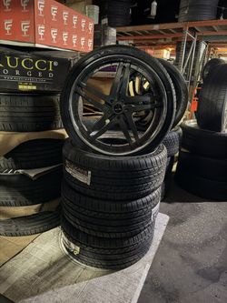 24 Inch Vellano Wheels Rims Tires Sensor