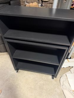 IKEA Billy Bookcase w Foldable Table