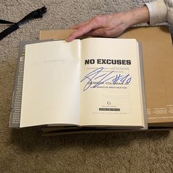 Hardback signed book
