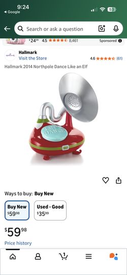 NEW Hallmark 2014 Northpole Dance Like an Elf music player