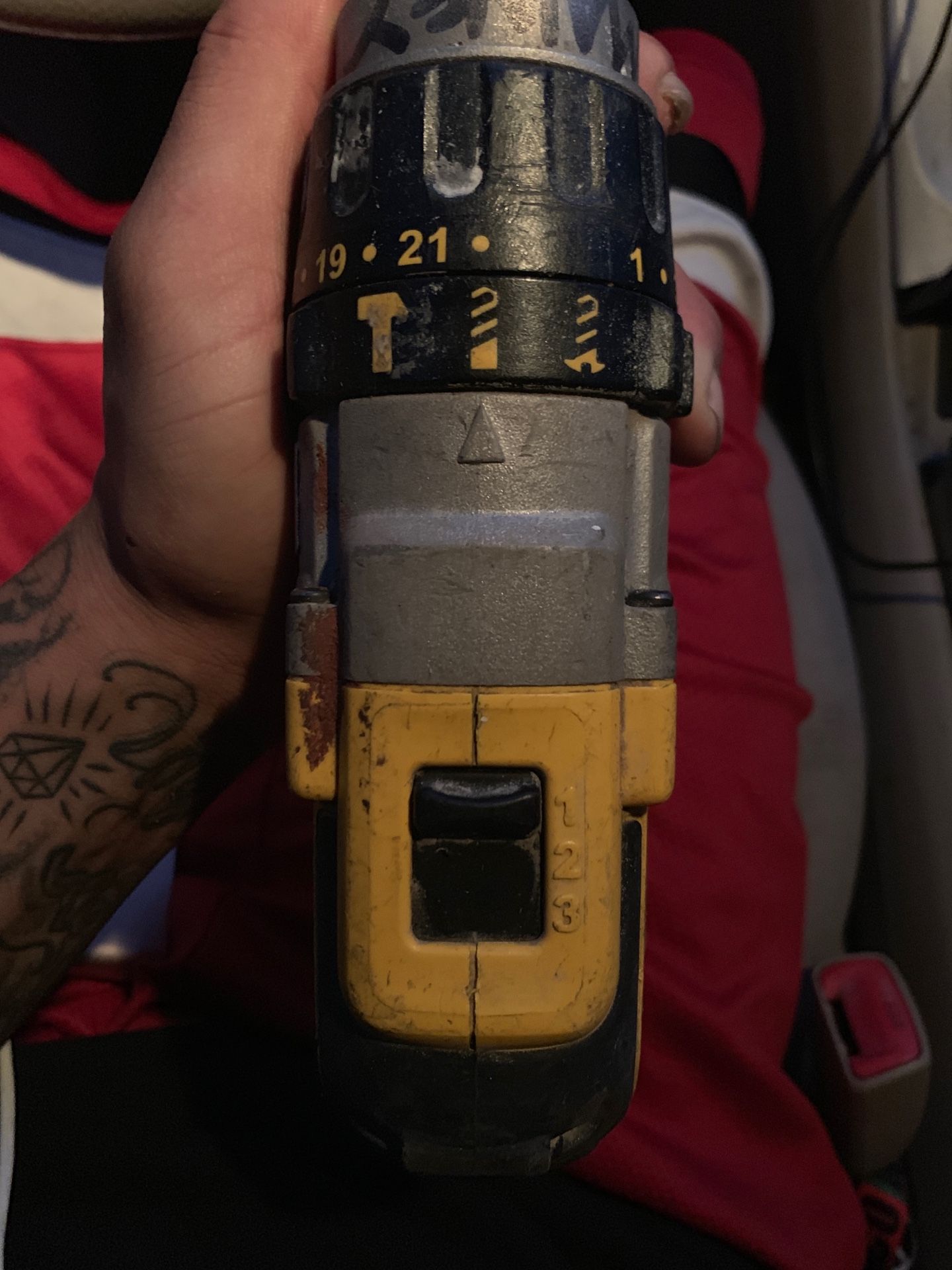 Hammer drill trade for impact
