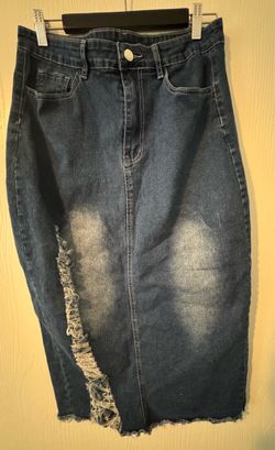 Denim skirt