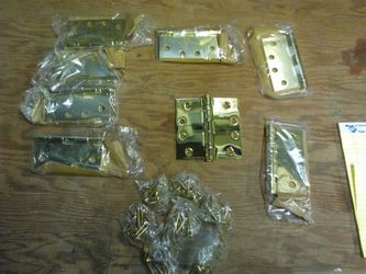 Hager 4in brass hinges
