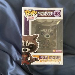 Funko Pop. ROCKET RACCOON. FROM GUARDIANS OF THE GALAXY 